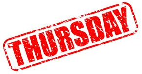 Thursday Group Dates for 2020